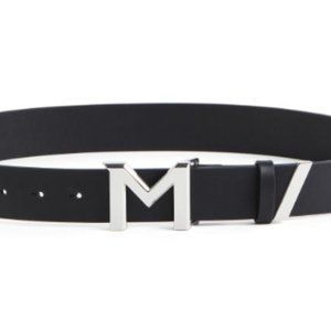 MUGLER LEATHER BELT NWT